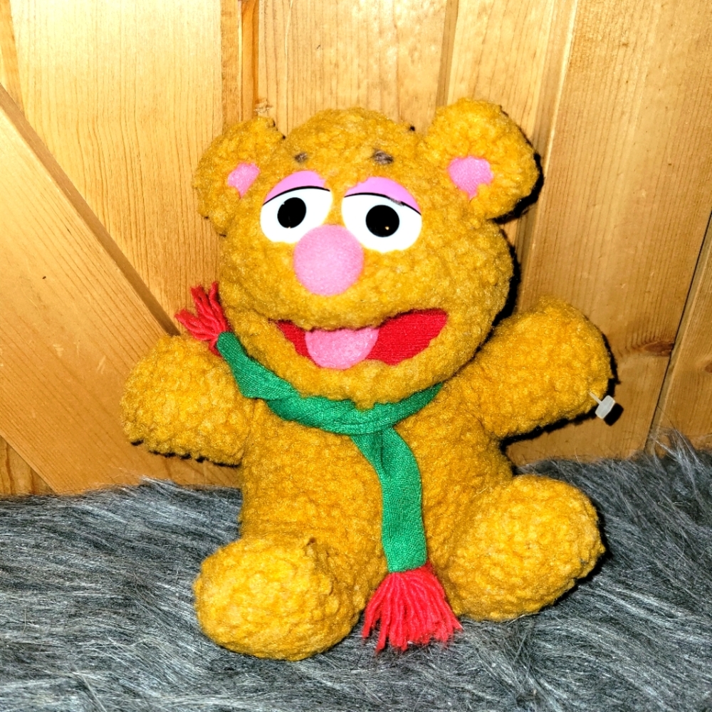 Fozzy Bear JIM HENSON Baby Plush McDonald’s 1987 Vintage Plush